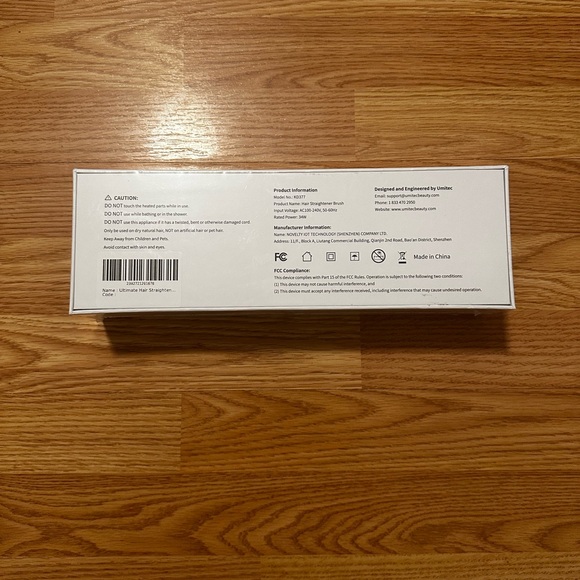 Umitech Hair Straightening Brush - Picture 3 of 6